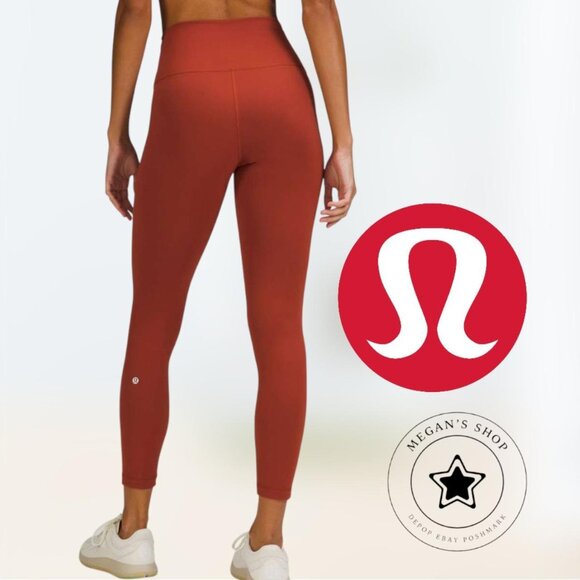 Lululemon Pants - Lululemon Wunder Train High-waisted Tight 25" Cayenne Leggings Women's Size 4